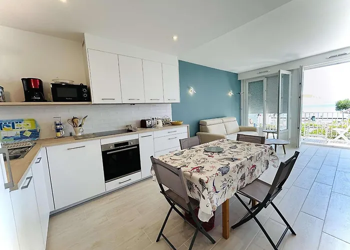 Apartman Renove Face Avec Terrasse, 2 Pieces, 3 Couchages A - Fr-1-245-193 *